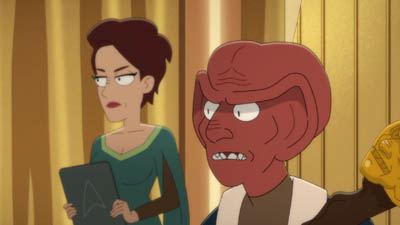 Star Trek: Lower Decks Screencaps "Parth Ferengi's Heart Place" (S4:E6)