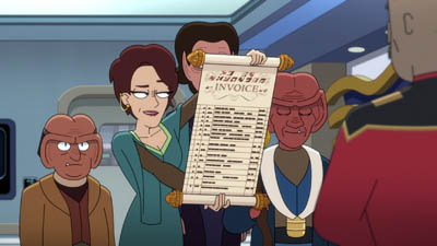 Star Trek: Lower Decks Screencaps "Parth Ferengi's Heart Place" (S4:E6)