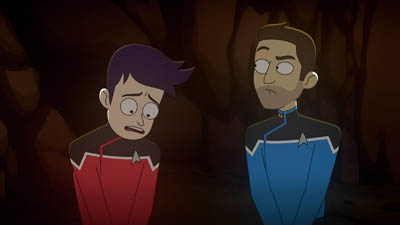 Star Trek: Lower Decks Screencaps "Caves" (S4:E8)