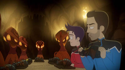 Star Trek: Lower Decks Screencaps "Caves" (S4:E8)