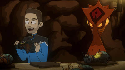 Star Trek: Lower Decks Screencaps "Caves" (S4:E8)