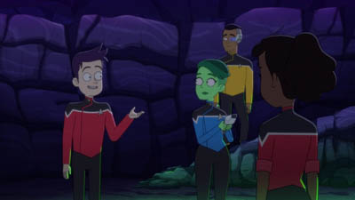 Star Trek: Lower Decks Screencaps "Caves" (S4:E8)
