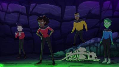 Star Trek: Lower Decks Screencaps "Caves" (S4:E8)