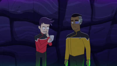 Star Trek: Lower Decks Screencaps "Caves" (S4:E8)