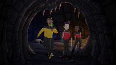 Star Trek: Lower Decks Screencaps "Caves" (S4:E8)
