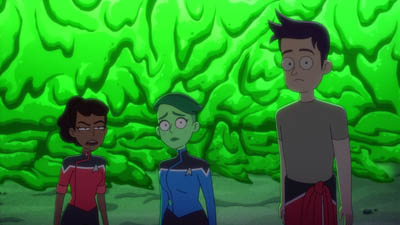 Star Trek: Lower Decks Screencaps "Caves" (S4:E8)