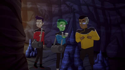 Star Trek: Lower Decks Screencaps "Caves" (S4:E8)
