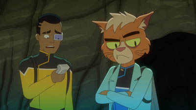 Star Trek: Lower Decks Screencaps "Caves" (S4:E8)