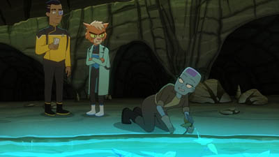 Star Trek: Lower Decks Screencaps "Caves" (S4:E8)