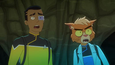 Star Trek: Lower Decks Screencaps "Caves" (S4:E8)