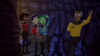 Star Trek: Lower Decks Screencaps "Caves" (S4:E8)