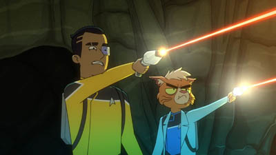 Star Trek: Lower Decks Screencaps "Caves" (S4:E8)