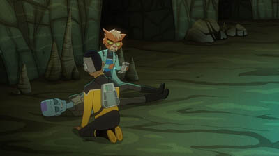 Star Trek: Lower Decks Screencaps "Caves" (S4:E8)