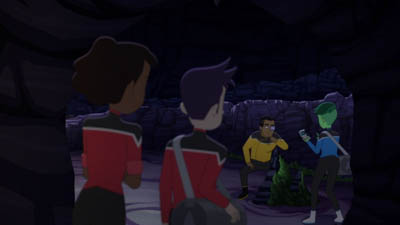 Star Trek: Lower Decks Screencaps "Caves" (S4:E8)