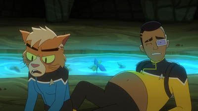 Star Trek: Lower Decks Screencaps "Caves" (S4:E8)