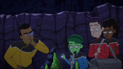 Star Trek: Lower Decks Screencaps "Caves" (S4:E8)