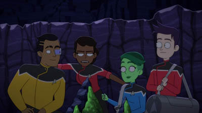 Star Trek: Lower Decks Screencaps "Caves" (S4:E8)