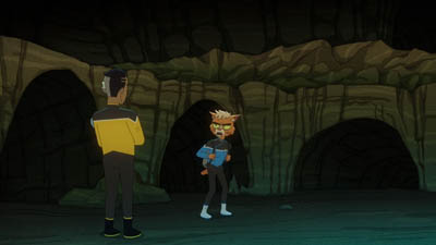 Star Trek: Lower Decks Screencaps "Caves" (S4:E8)