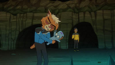 Star Trek: Lower Decks Screencaps "Caves" (S4:E8)
