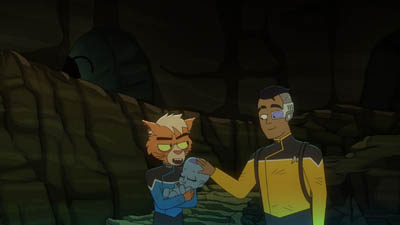 Star Trek: Lower Decks Screencaps "Caves" (S4:E8)