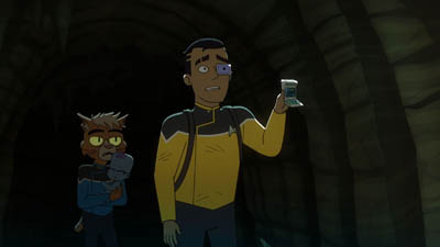 Star Trek: Lower Decks Screencaps "Caves" (S4:E8)