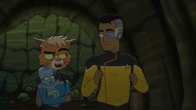 Star Trek: Lower Decks Screencaps "Caves" (S4:E8)