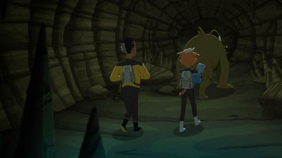 Star Trek: Lower Decks Screencaps "Caves" (S4:E8)