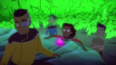 Star Trek: Lower Decks Screencaps "Caves" (S4:E8)