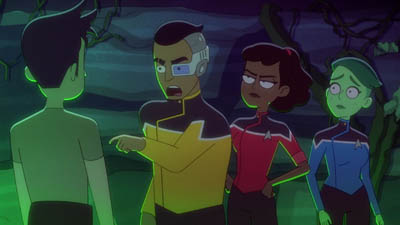 Star Trek: Lower Decks Screencaps "Caves" (S4:E8)