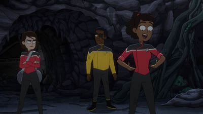 Star Trek: Lower Decks Screencaps "Caves" (S4:E8)