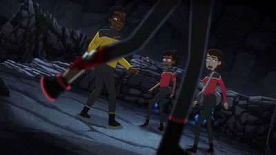 Star Trek: Lower Decks Screencaps "Caves" (S4:E8)