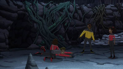 Star Trek: Lower Decks Screencaps "Caves" (S4:E8)