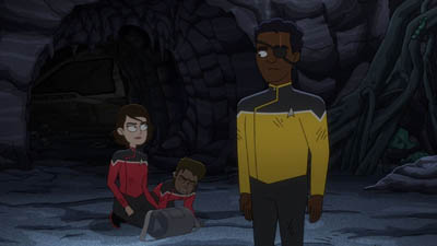Star Trek: Lower Decks Screencaps "Caves" (S4:E8)