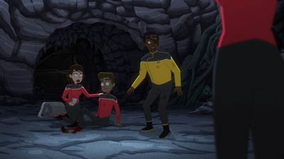 Star Trek: Lower Decks Screencaps "Caves" (S4:E8)