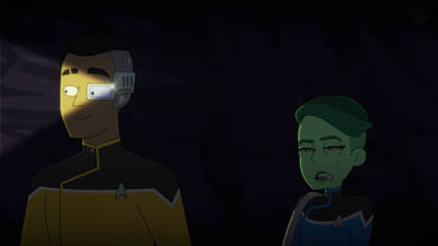 Star Trek: Lower Decks Screencaps "Caves" (S4:E8)
