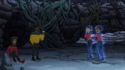 Star Trek: Lower Decks Screencaps "Caves" (S4:E8)