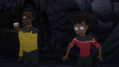 Star Trek: Lower Decks Screencaps "Caves" (S4:E8)