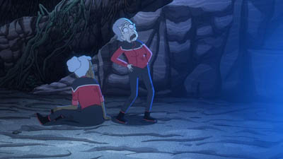 Star Trek: Lower Decks Screencaps "Caves" (S4:E8)