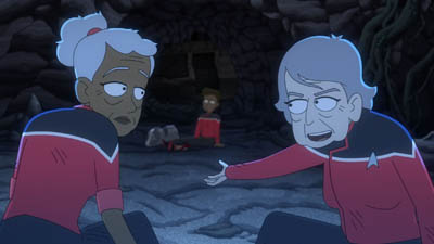 Star Trek: Lower Decks Screencaps "Caves" (S4:E8)