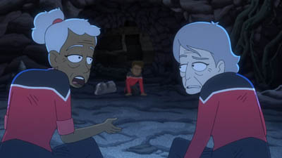 Star Trek: Lower Decks Screencaps "Caves" (S4:E8)