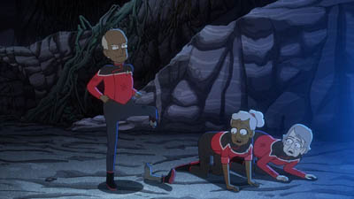 Star Trek: Lower Decks Screencaps "Caves" (S4:E8)