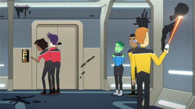 Star Trek: Lower Decks Screencaps "Caves" (S4:E8)