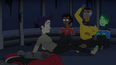 Star Trek: Lower Decks Screencaps "Caves" (S4:E8)