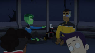 Star Trek: Lower Decks Screencaps "Caves" (S4:E8)