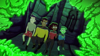 Star Trek: Lower Decks Screencaps "Caves" (S4:E8)