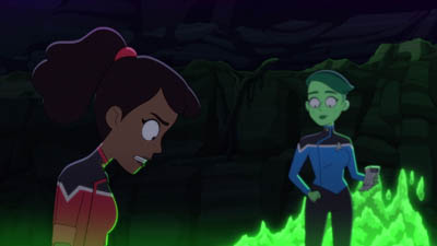 Star Trek: Lower Decks Screencaps "Caves" (S4:E8)