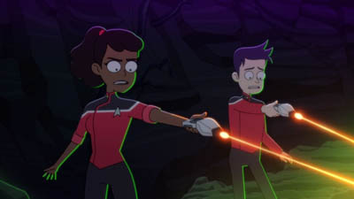 Star Trek: Lower Decks Screencaps "Caves" (S4:E8)