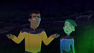 Star Trek: Lower Decks Screencaps "Caves" (S4:E8)