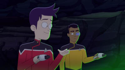 Star Trek: Lower Decks Screencaps "Caves" (S4:E8)