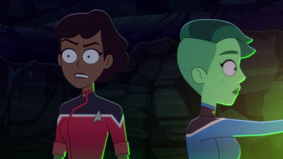 Star Trek: Lower Decks Screencaps "Caves" (S4:E8)